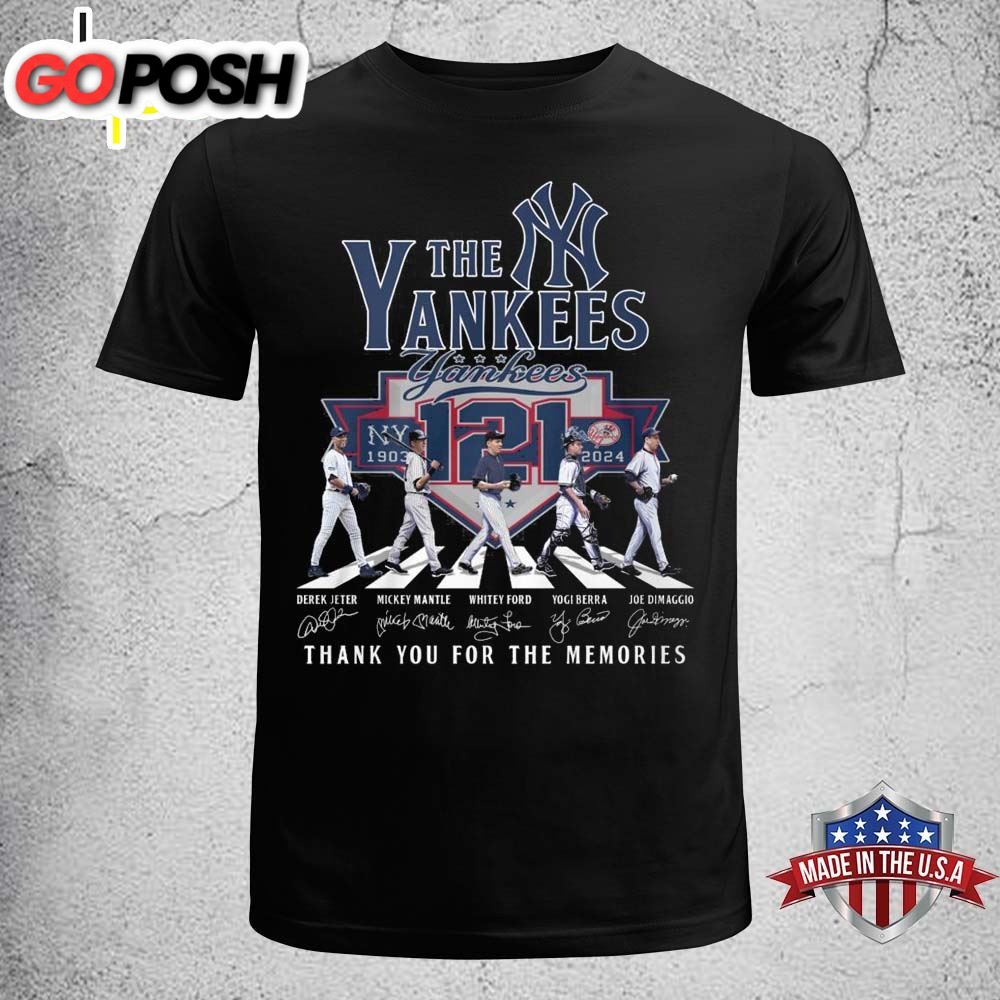The Yankees Thank You For The Memories T-Shirt