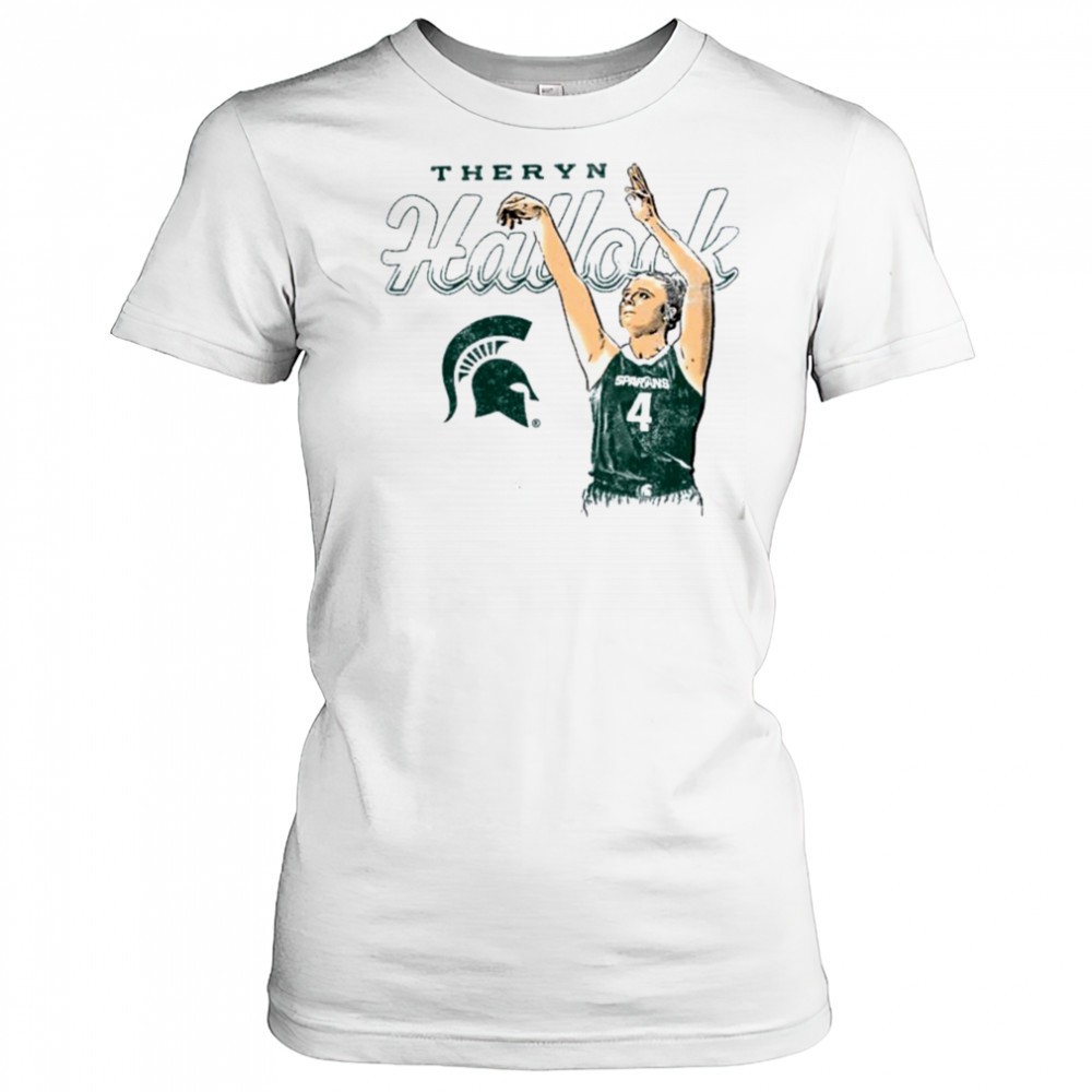 theryn-hallock-michigan-state-spartans-basketball-t-shirt-xdp2h47f Theryn Hallock Michigan State Spartans Basketball T Shirt