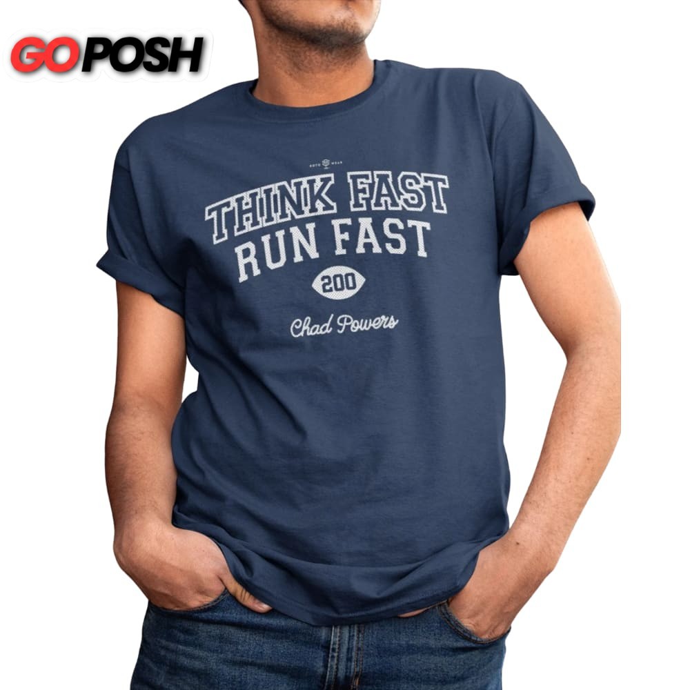 Think Fast Run Fast Chad Powers Unisex T-Shirt