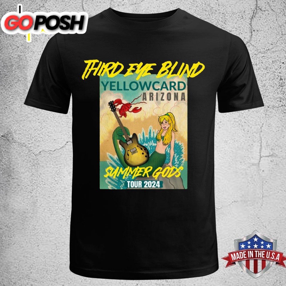 Third Eye Blind 2025 Summer Gods Tour T-shirt