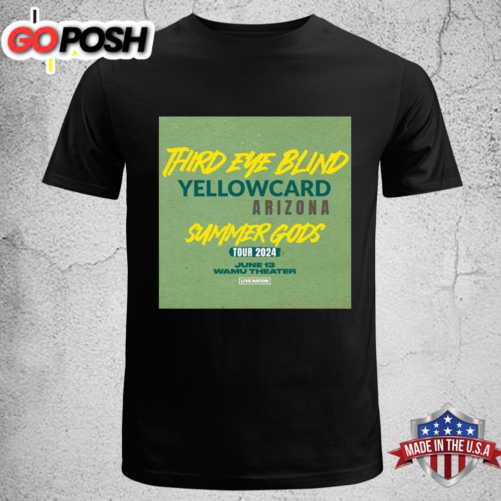 Third Eye Blind Summer Gods Tour 2025 T-shirt Unisex