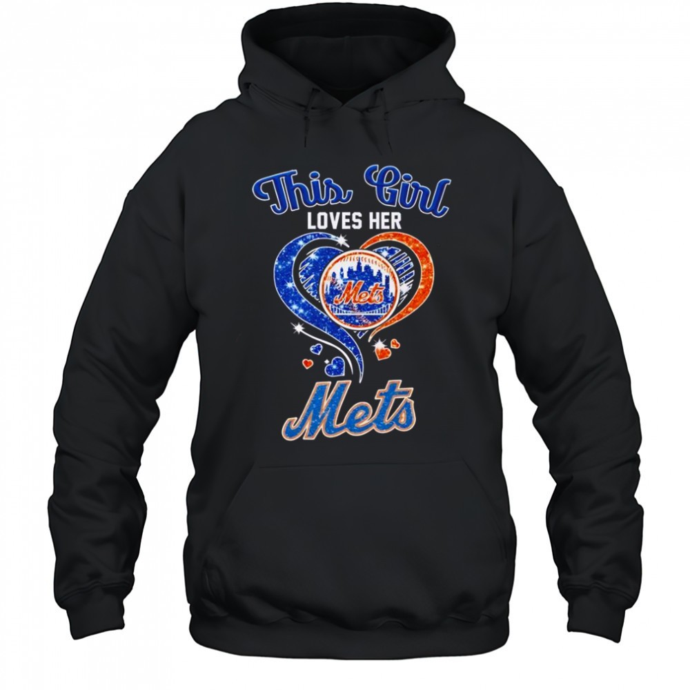 This Girl Loves Her New York Mets T-Shirt