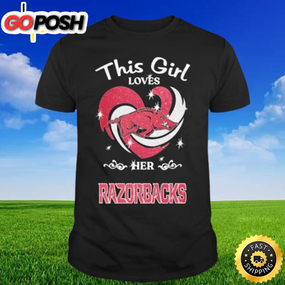 This Girl Loves Her Razorbacks 2025 T-shirt