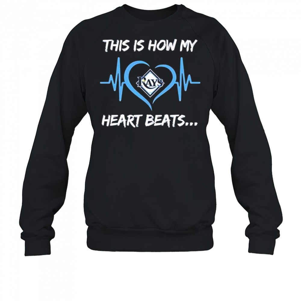 This is how my heart beats Tampa Bay Rays shirt
