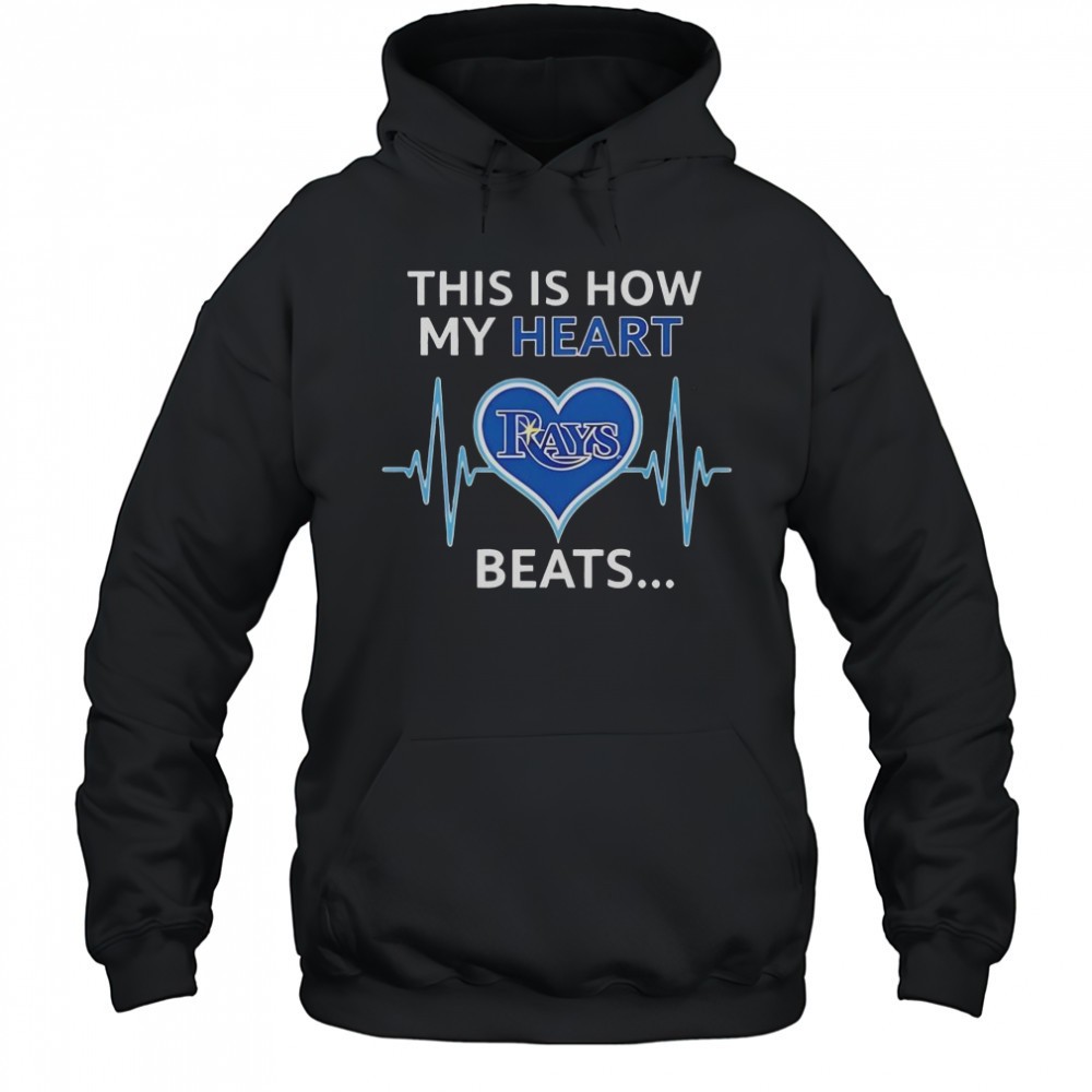 This Is How My Heart Beats Tampa Bay Rays T-Shirt