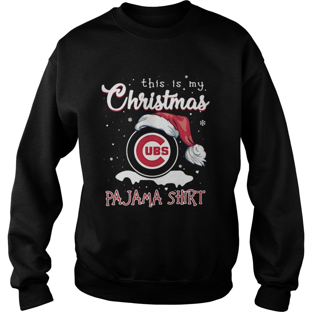 This Is My Christmas Chicago Cubs Pajama Christmas shirt