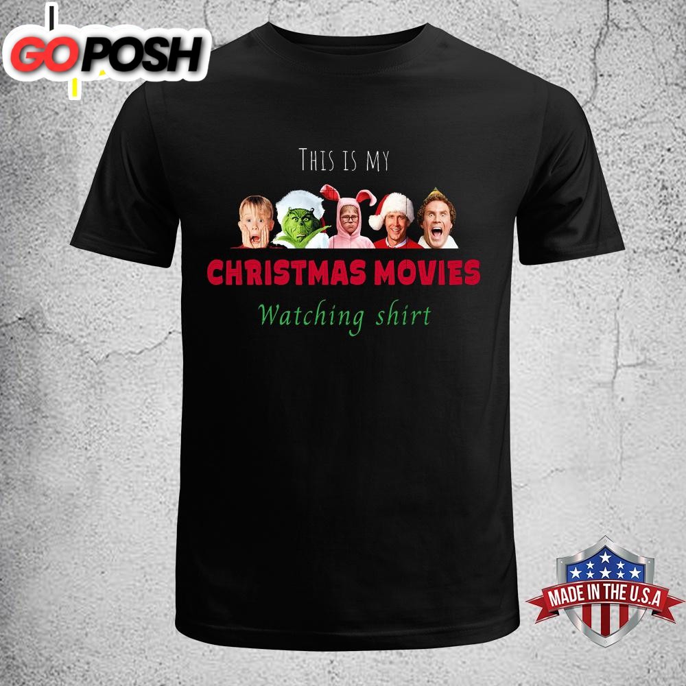 This Is My Christmas Movies Watching Unisex T-Shirt