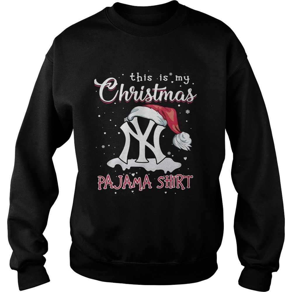 This Is My Christmas New York Yankees Pajama shirt
