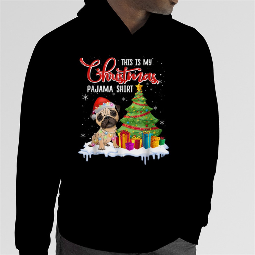 This Is My Christmas Pajama Pug Xmas Men Women Kids T-Shirt B0BM7XXYGT