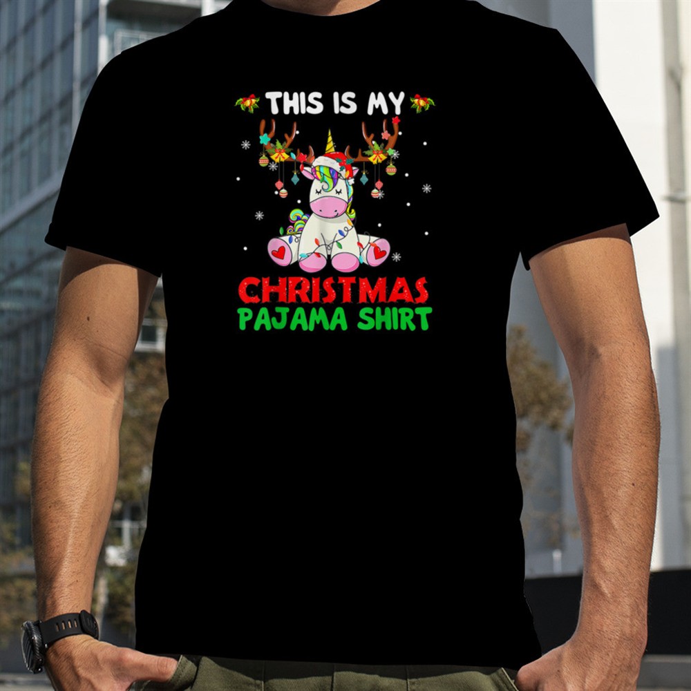 this-is-my-christmas-pajama-shirt-unicorn-santa-hat-lights-t-shirt-b0bmb55bmr-l3p75ors This Is My Christmas Pajama Shirt Unicorn Santa Hat Lights T-Shirt B0BMB55BMR