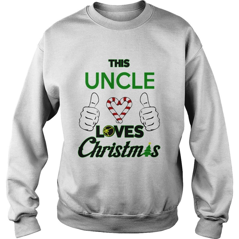 This Uncle Loves Christmas Cool Uncle Funny Holiday shirt
