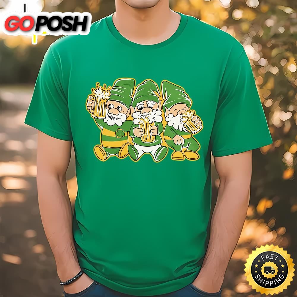 Three St Patricks gnomes T-Shirt
