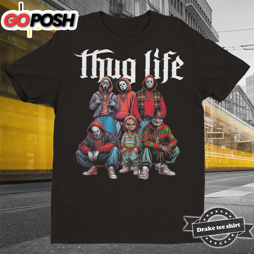 Thug Life Horror Movie Halloween 2025 Shirt