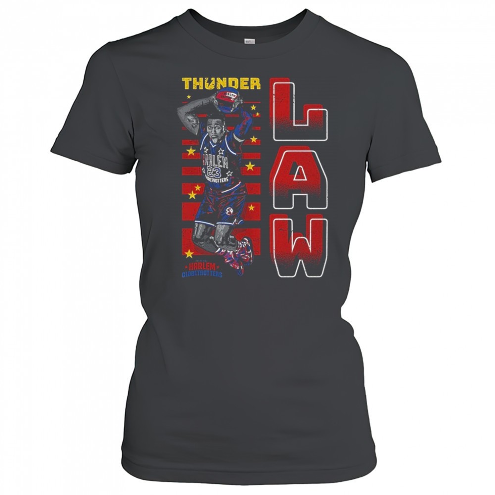 thunder-law-harlem-globetrotters-jam-shirt-kvod4d8d Thunder Law Harlem Globetrotters Jam shirt