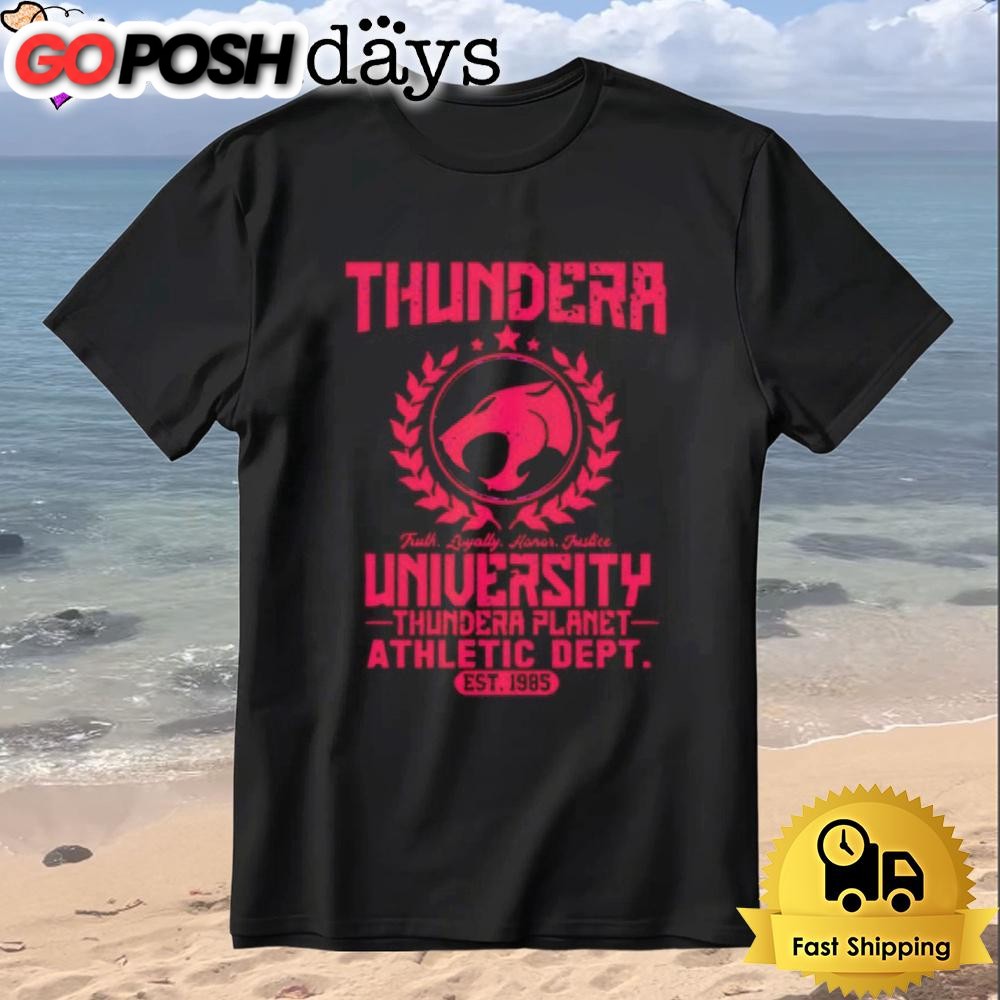 Thundera University Thundera Planet Logo T-Shirt