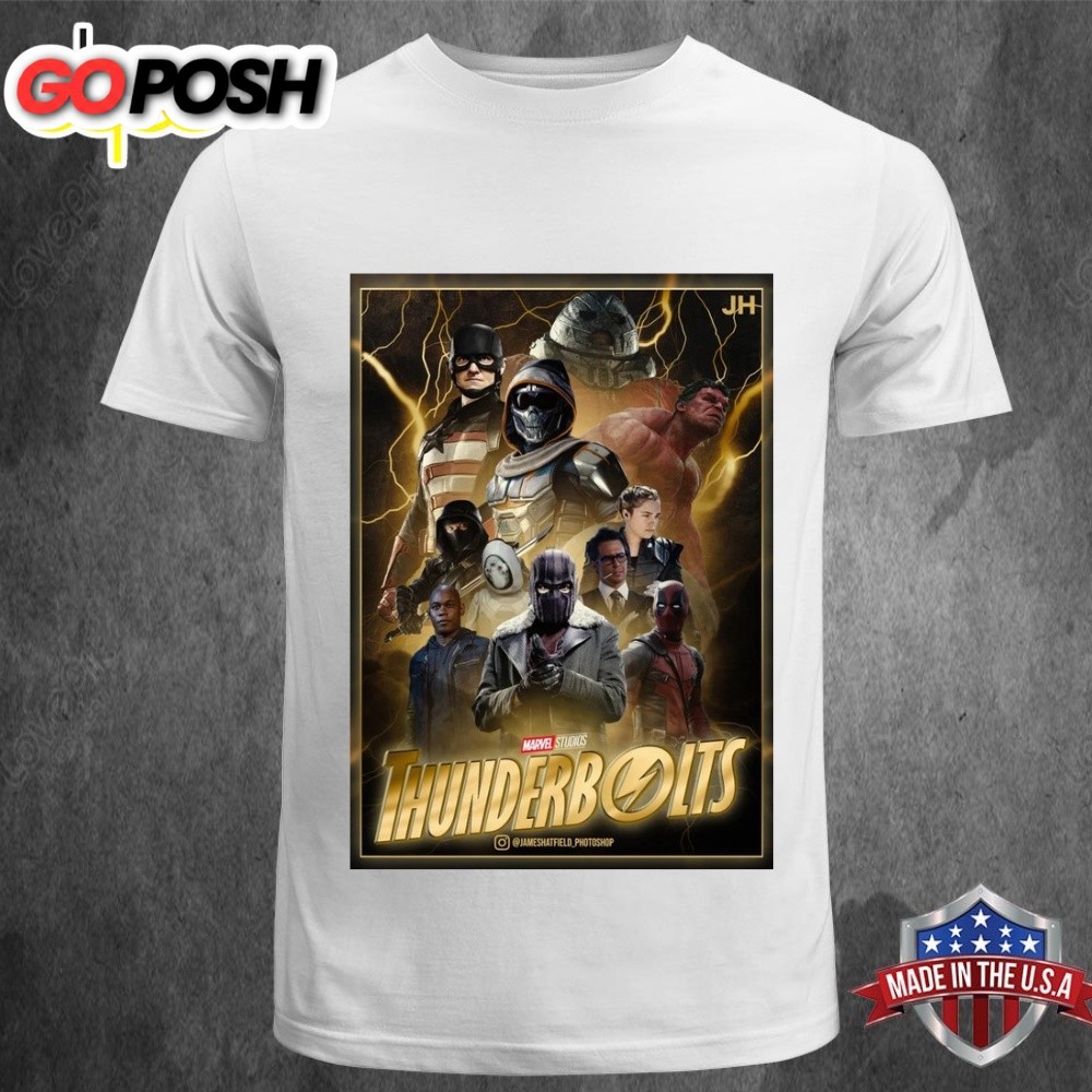 Thunderbolts 2025 Character Gift For Fan Unisex T-shirt