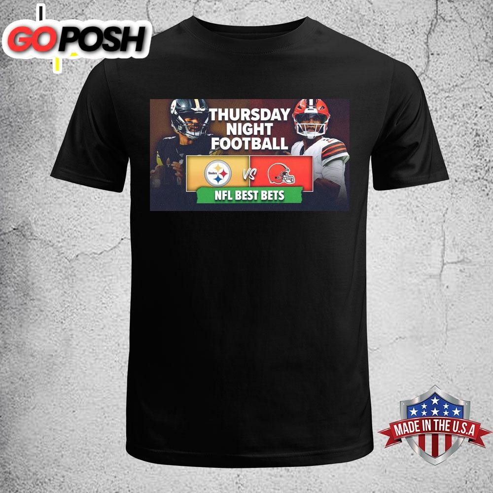 Thursday Night Football Steelers Vs. Browns Nfl Week 12 2024 T-Shirt