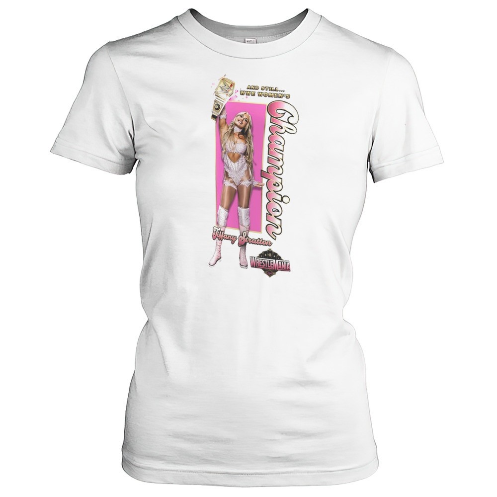 tiffany-stratton-wrestlemania-41-winner-and-still-wwe-womens-champion-2025-t-shi-k7kezwrb Tiffany Stratton Wrestlemania 41 Winner And Still Wwe Womens Champion 2025 T-shirt