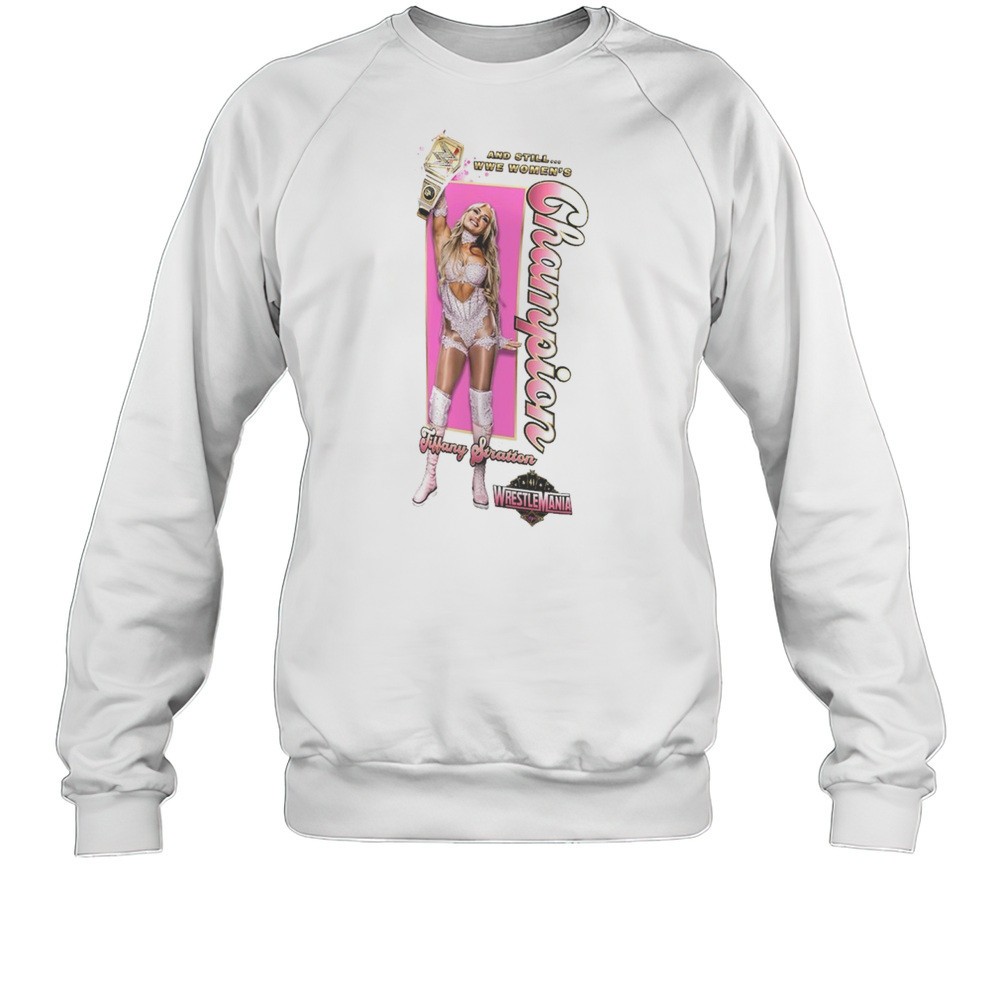 Tiffany Stratton Wrestlemania 41 Winner And Still Wwe Womens Champion 2025 T-shirt