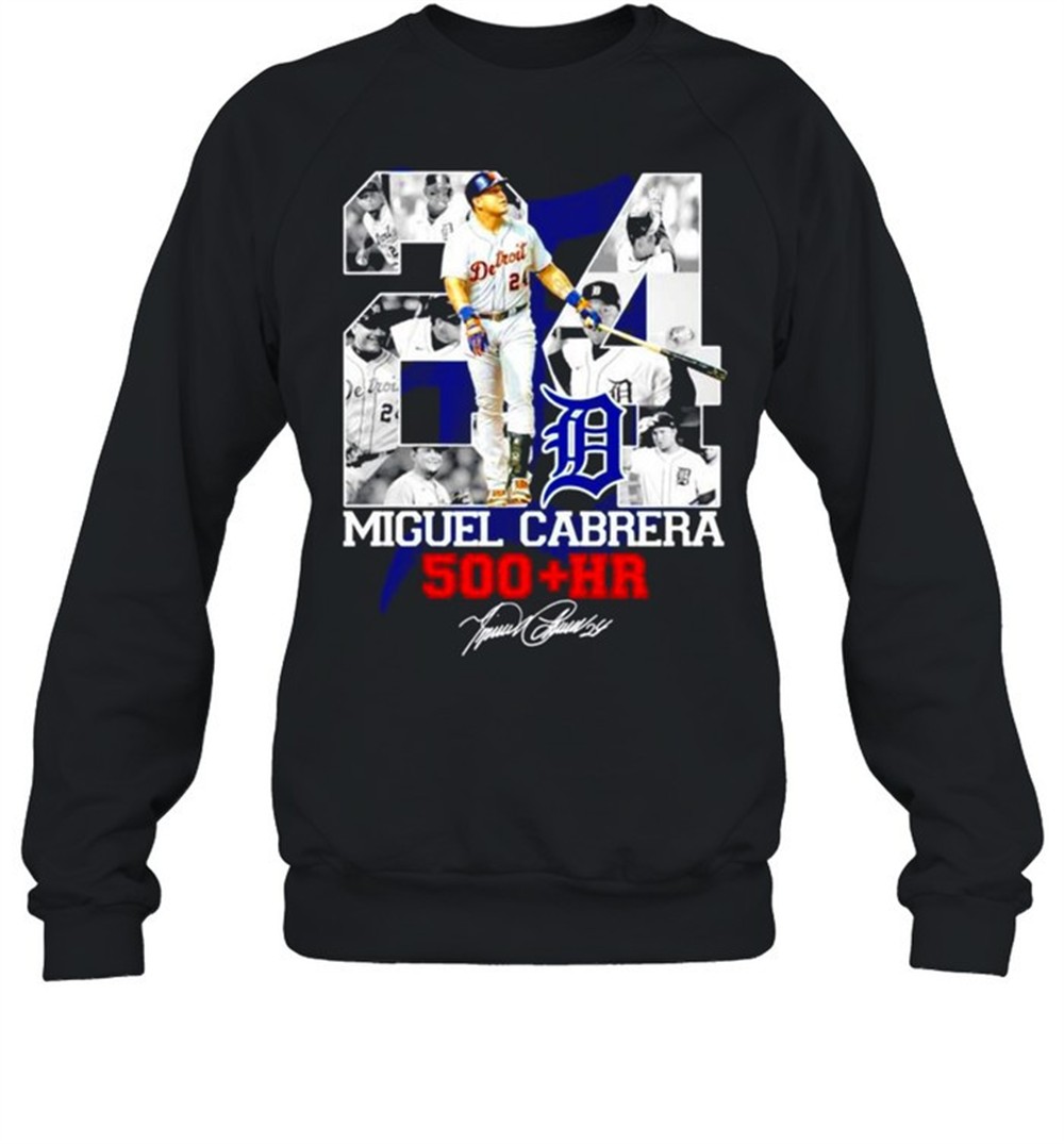 tiger-detroit-miguel-cabrera-500-hr-signature-shirt-85w6p0xi Tiger Detroit Miguel Cabrera 500 HR signature shirt