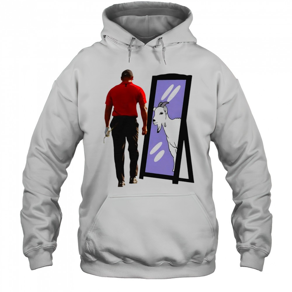Tiger Woods Goat mirror shirt