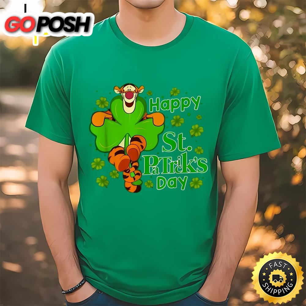 Tigger Happy St Patricks Day Shirt