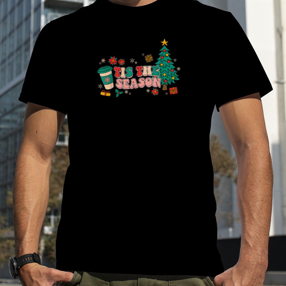 tis-the-season-groovy-christmas-hippie-hot-coffee-pine-tree-t-shirt-b0bm9kv6xv-mx2gjclq Tis The Season Groovy Christmas Hippie Hot Coffee Pine Tree T-Shirt B0BM9KV6XV