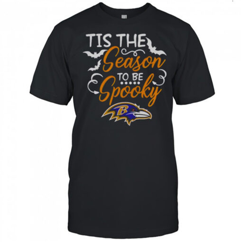 tis-the-season-to-be-spooky-baltimore-ravens-t-shirt-gttfx18i Tis The Season To Be Spooky Baltimore Ravens T-Shirt