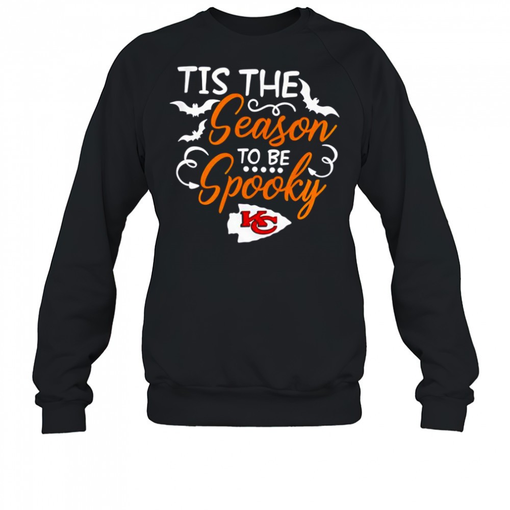 tis-the-season-to-be-spooky-kansas-city-chiefs-t-shirt-43mq8sis Tis The Season To Be Spooky Kansas City Chiefs T-Shirt