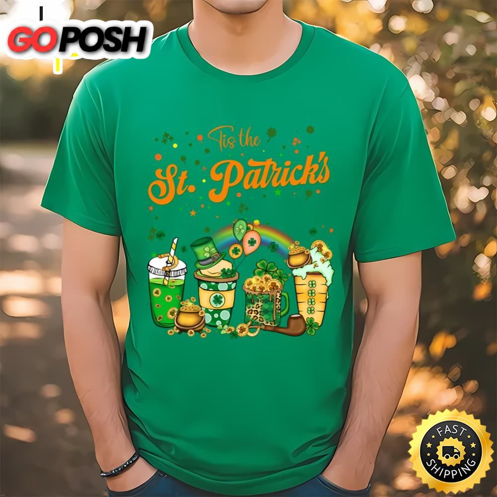 Tis the st patricks day drink coffee T-Shirt