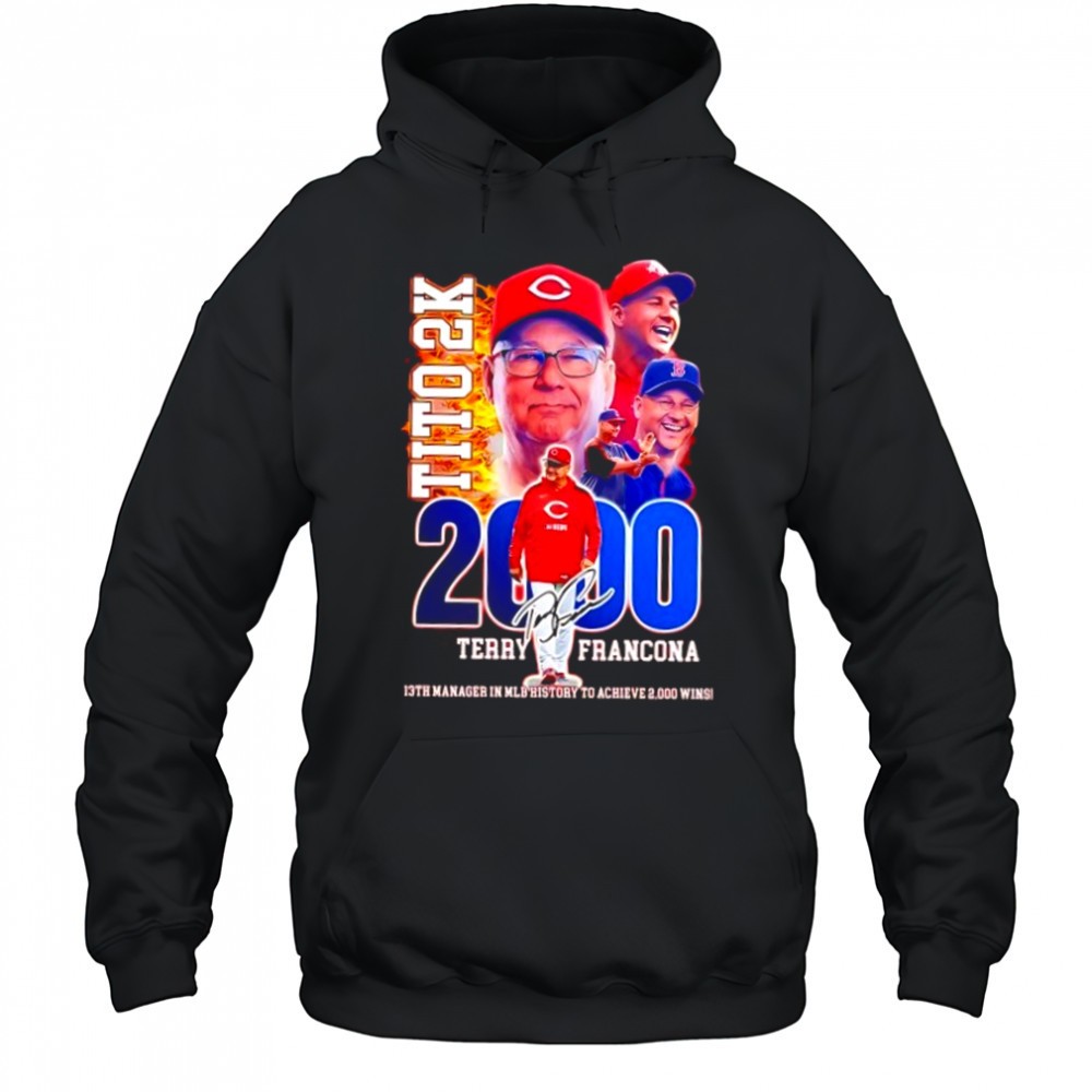 TITO 2K Congrats to Terry Francona on becoming the 13th signature shirt