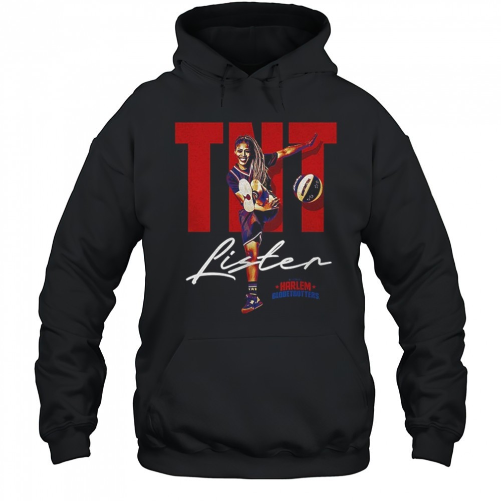 TNT Lister Harlem Globetrotters pass shirt