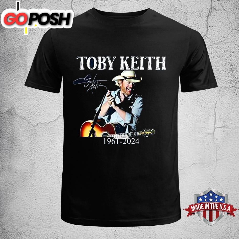 Toby Keith 1961-2025 Signature Unisex T-Shirt