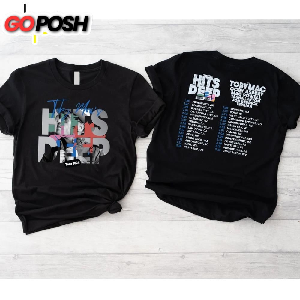 Tobymac Hits Deep Tour 2024 Shirs
