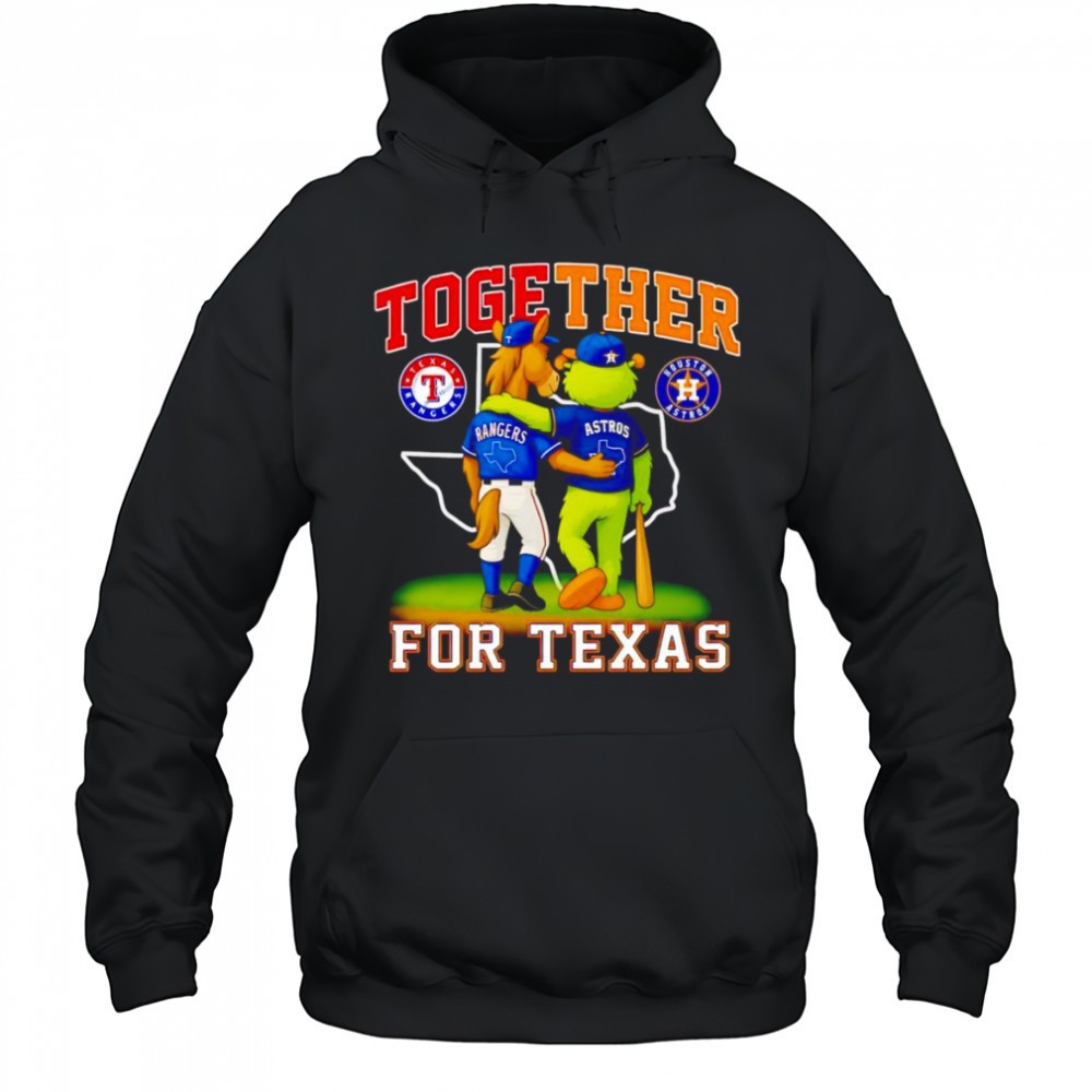 Together for Texas mascot shirt