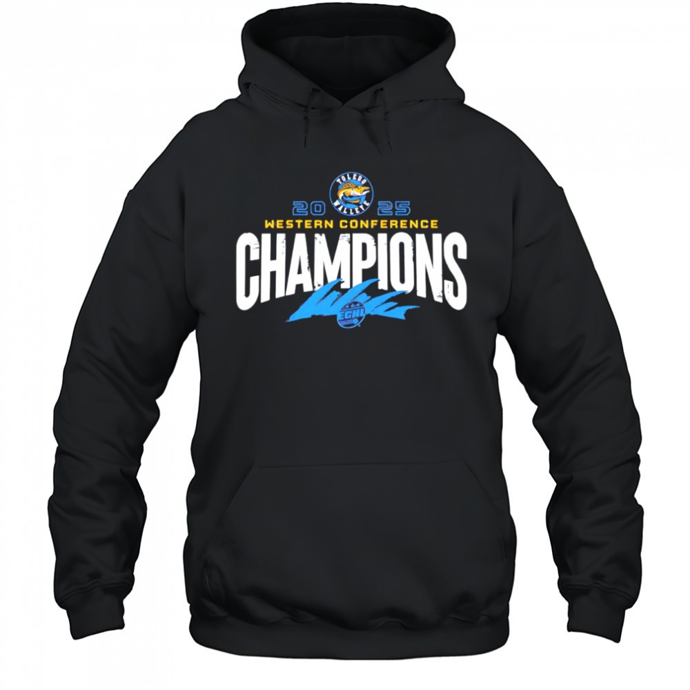 Toledo Walleye 2025 Western Conference Champions shirt