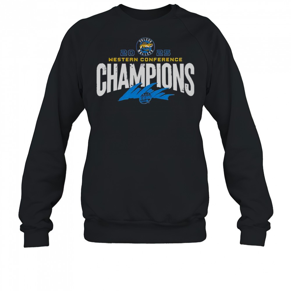 toledo-walleye-x-2025-echl-western-conference-champions-special-t-shirt-58oivgq8 Toledo Walleye X 2025 ECHL Western Conference Champions Special T-Shirt