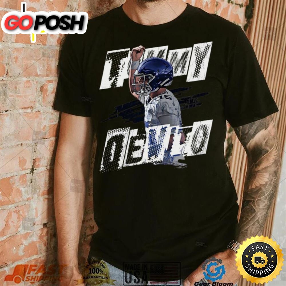 Tommy Devito Player New York Giants Football Pose Retro 2025 Shirt