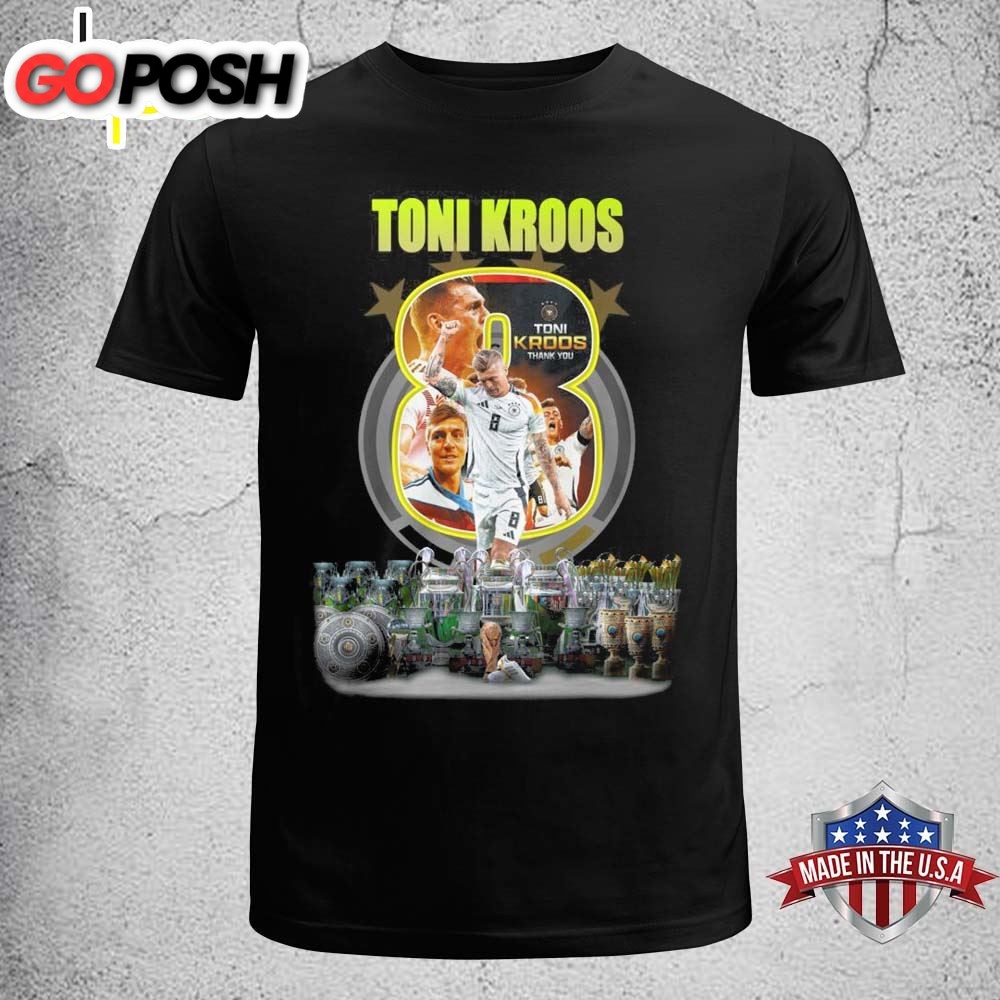Toni Kroos 2007-2025 Thank You For The Memories T-Shirt