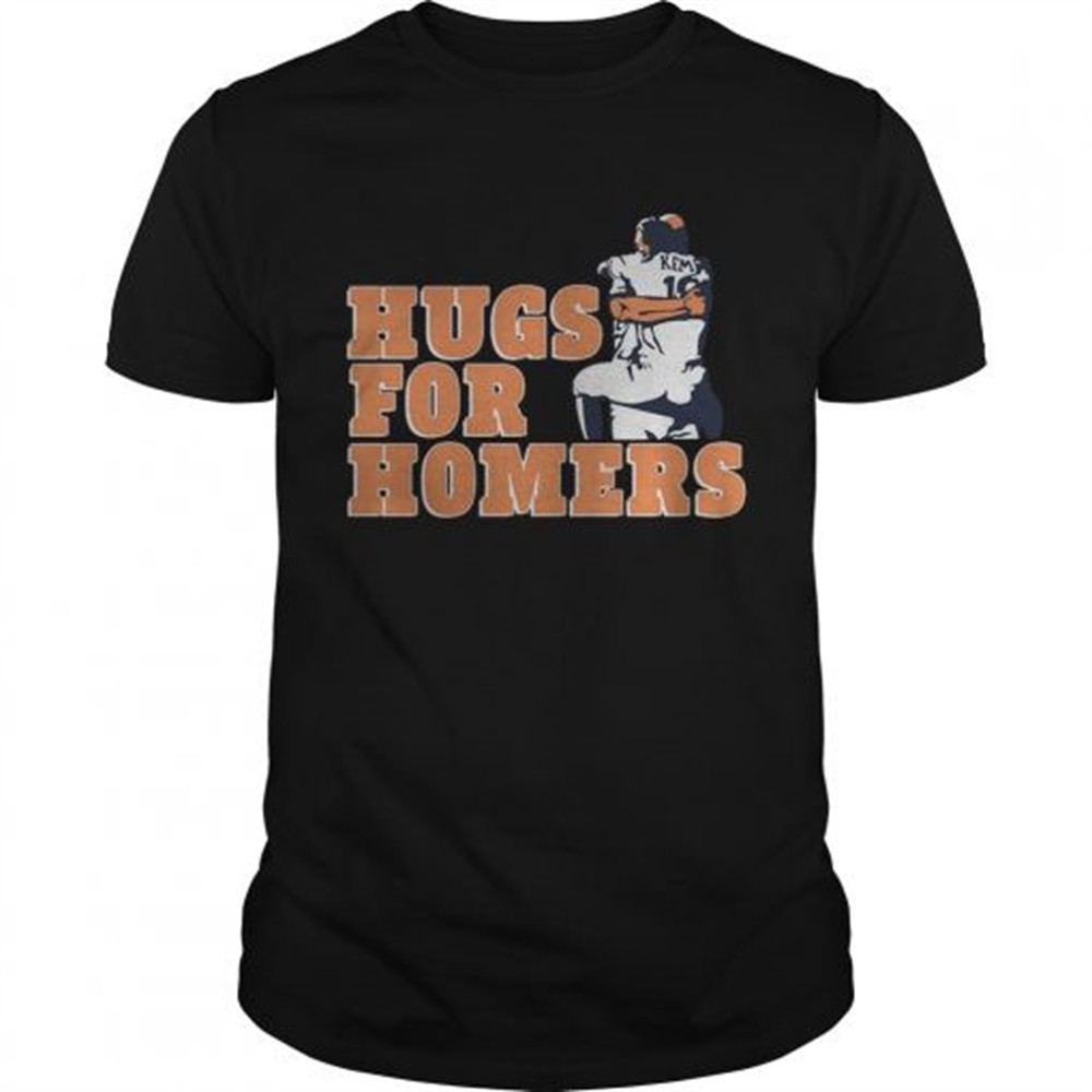Tony Kemp And Evan Gattis Hug For Homers Shirt