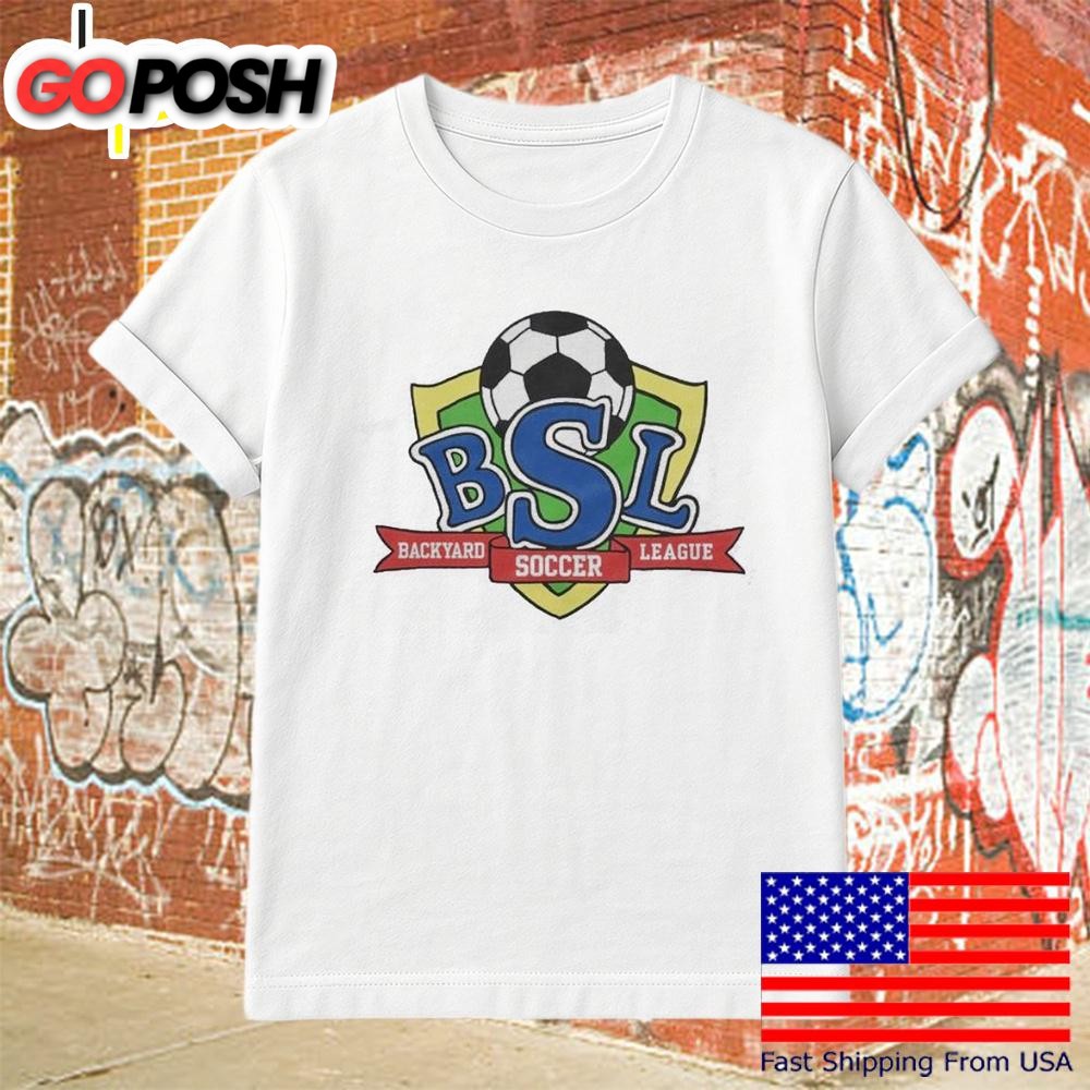 Top Backyard Soccer League Logo T-Shirt