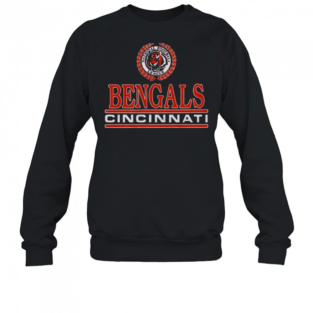 top-cincinnati-bengals-crest-t-shirt-n6ler0cl Top Cincinnati Bengals Crest T-Shirt