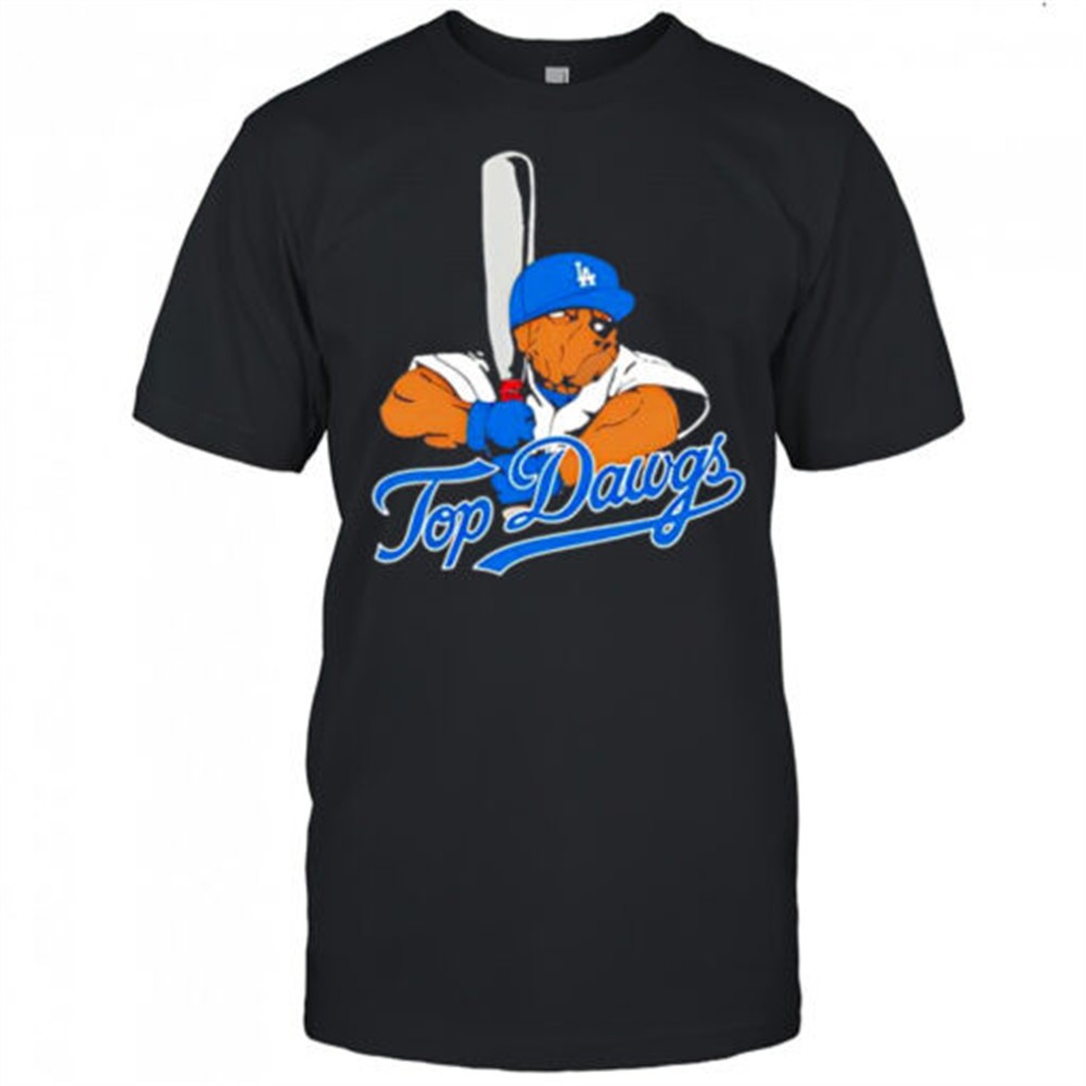 top-dawgs-x-los-angeles-dodgers-bulldog-mascot-shirt-s8cm1okz Top Dawgs x Los Angeles Dodgers bulldog mascot shirt