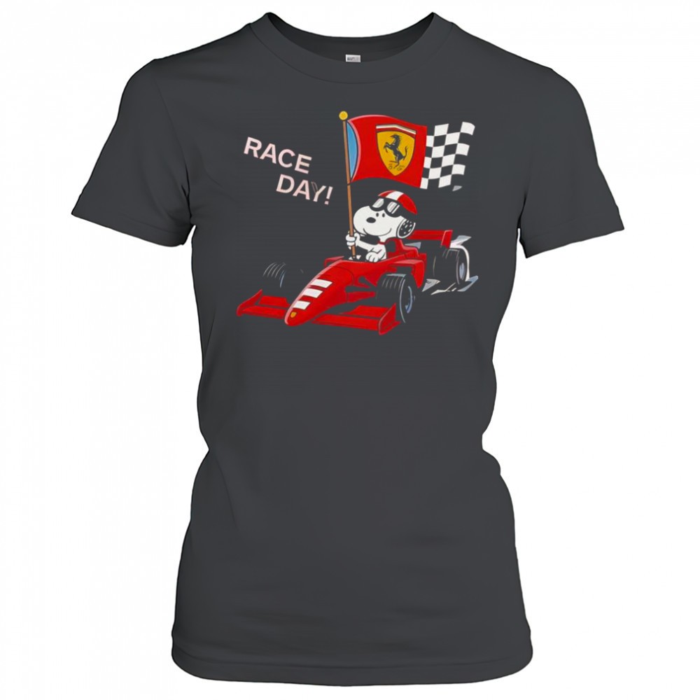 top-ferrari-snoopy-f1-race-day-t-shirt-qjh0fony Top Ferrari Snoopy F1 Race Day T-Shirt