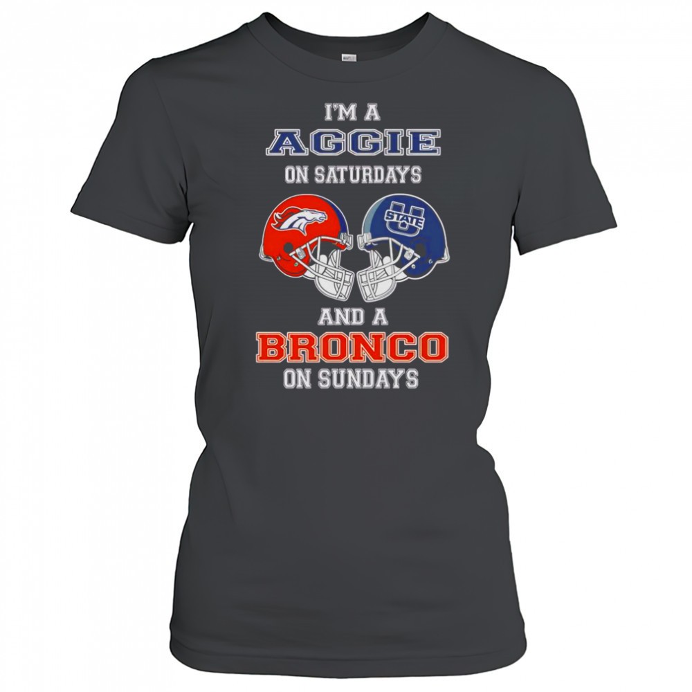 top-im-a-uggie-on-saturdays-and-a-bronco-on-sundays-t-shirt-ut17x4xs Top Im A Uggie On Saturdays And A Bronco On Sundays T-Shirt