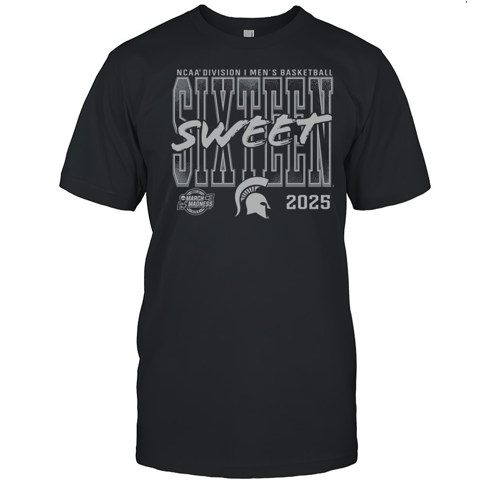 top-michigan-state-spartans-2025-ncaa-mens-basketball-tournament-march-madness-s-l3zctb0c Top Michigan State Spartans 2025 NCAA Mens Basketball Tournament March Madness Sweet 16 T-Shirt