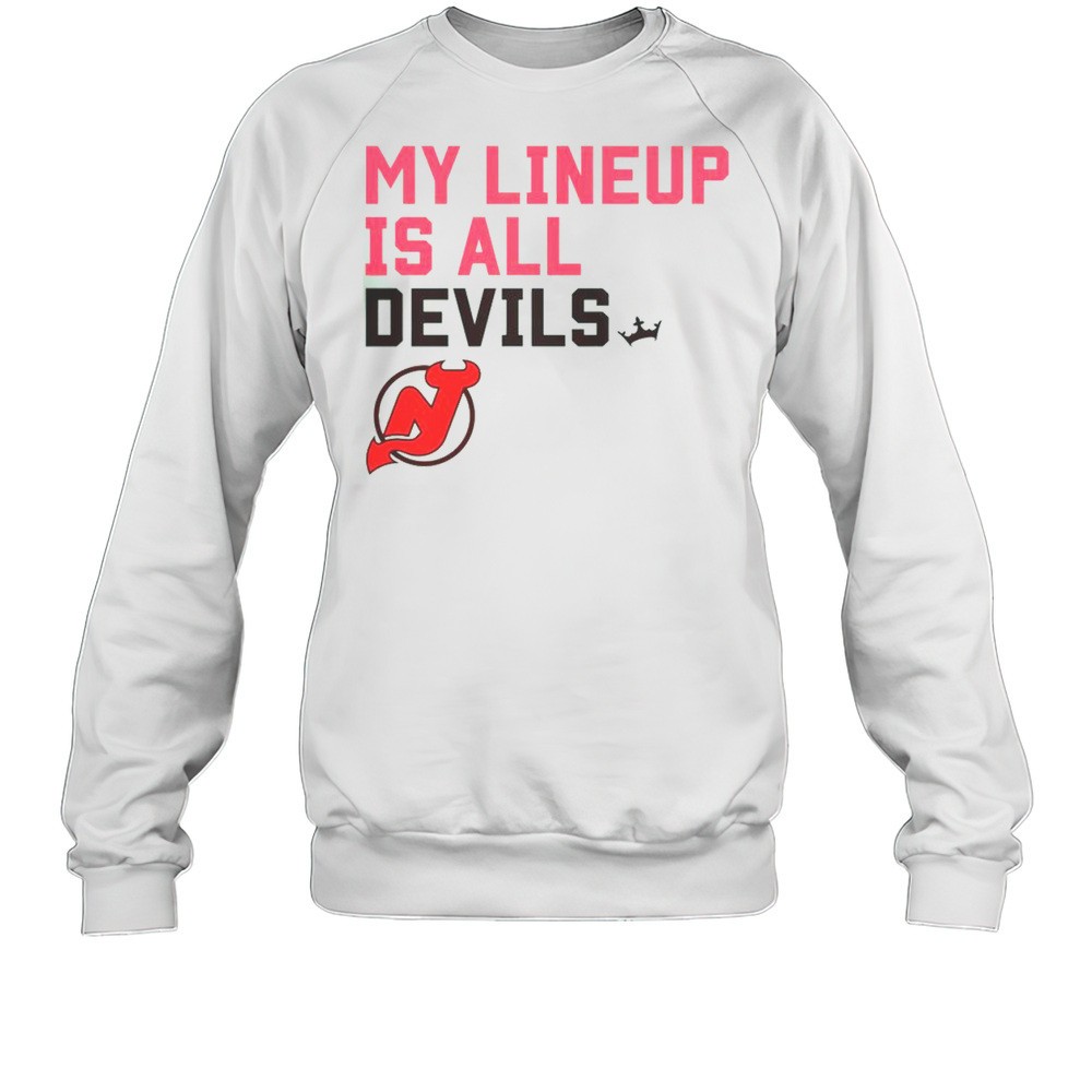 Top New Jersey Devils My Lineup T-Shirt