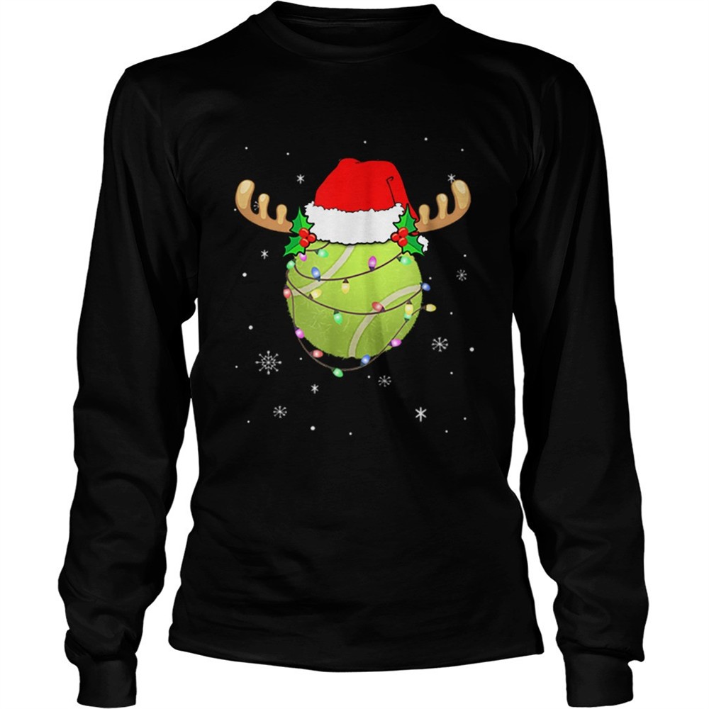 top-santa-hat-tennis-reindeer-christmas-gifts-shirt-g7389ql0 Top Santa Hat Tennis Reindeer Christmas Gifts shirt