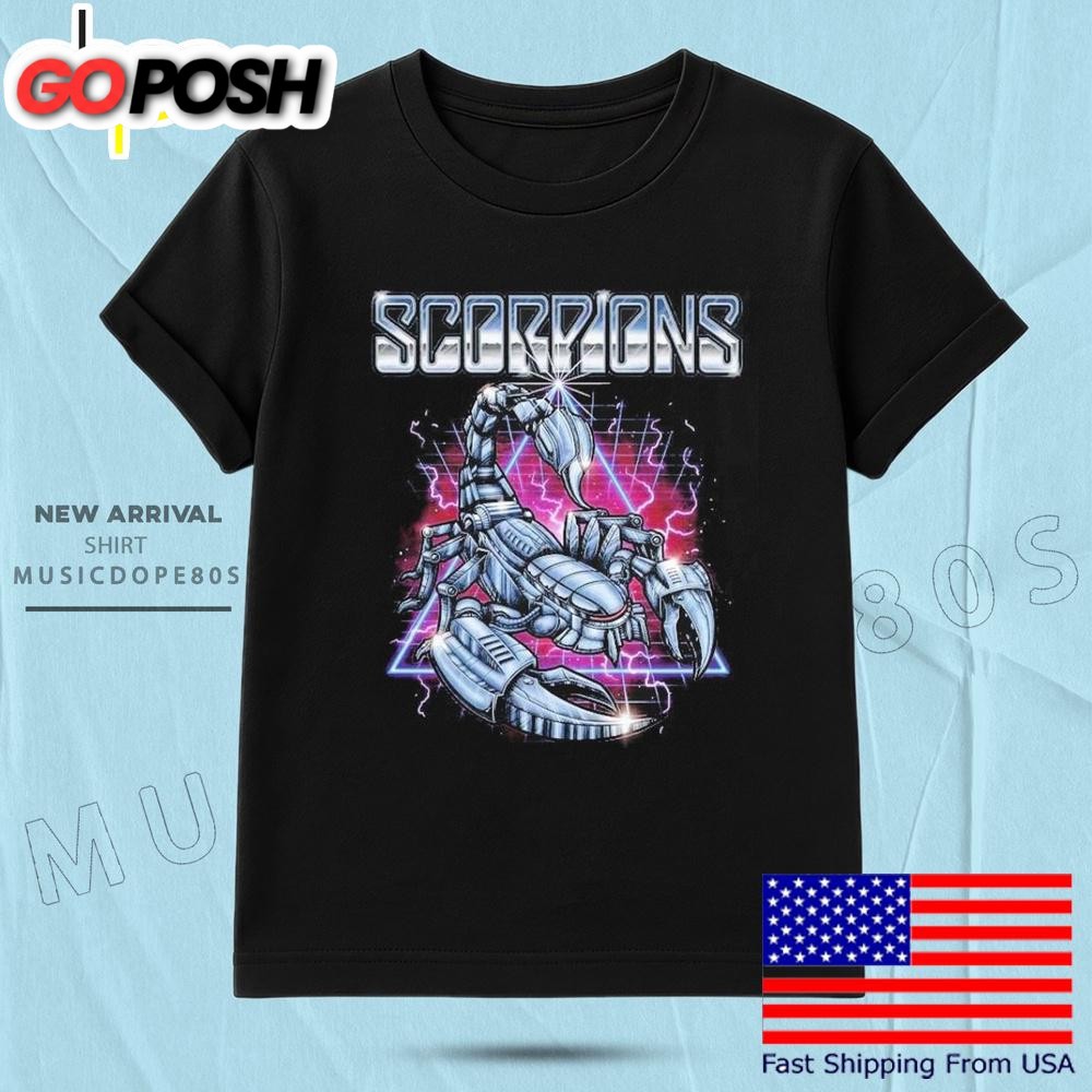Top Scorpions European Tour 2025 T Shirt