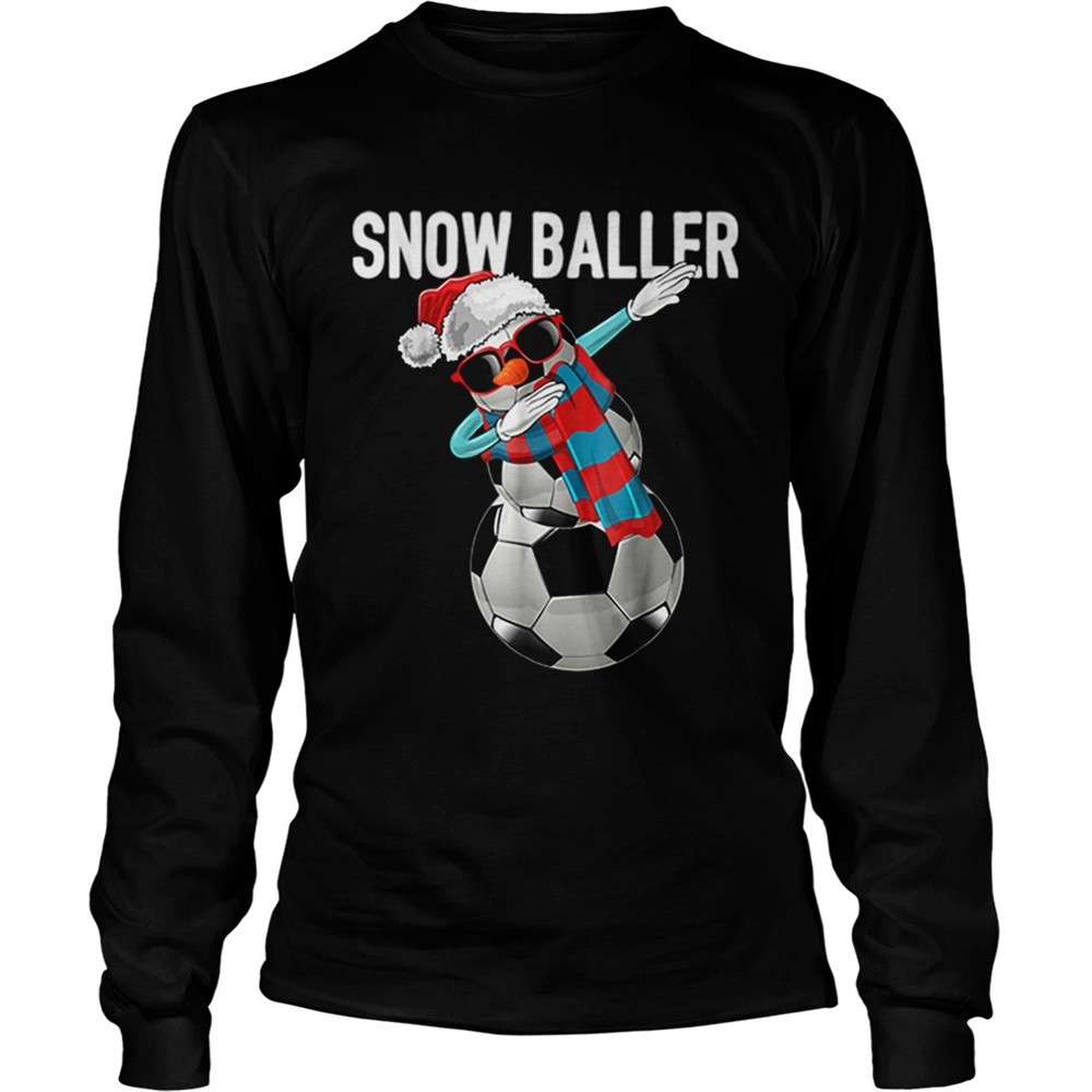 top-snow-baller-dabbing-soccer-christmas-snowman-gift-kids-shirt-qjsza7d2 Top Snow Baller Dabbing Soccer Christmas Snowman Gift Kids shirt